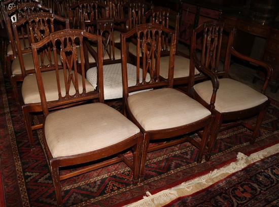 11+1 dining chairs